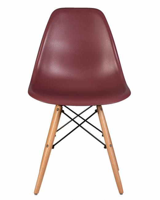 Стул обеденный DOBRIN DSW, ножки светлый бук, цвет сливовый (R-13)