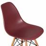 Стул обеденный DOBRIN DSW, ножки светлый бук, цвет сливовый (R-13)