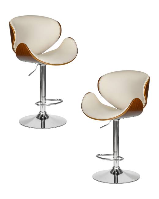 Набор 2 шт Стул барный DOBRIN JACK, цвет кремовый 502-A-4