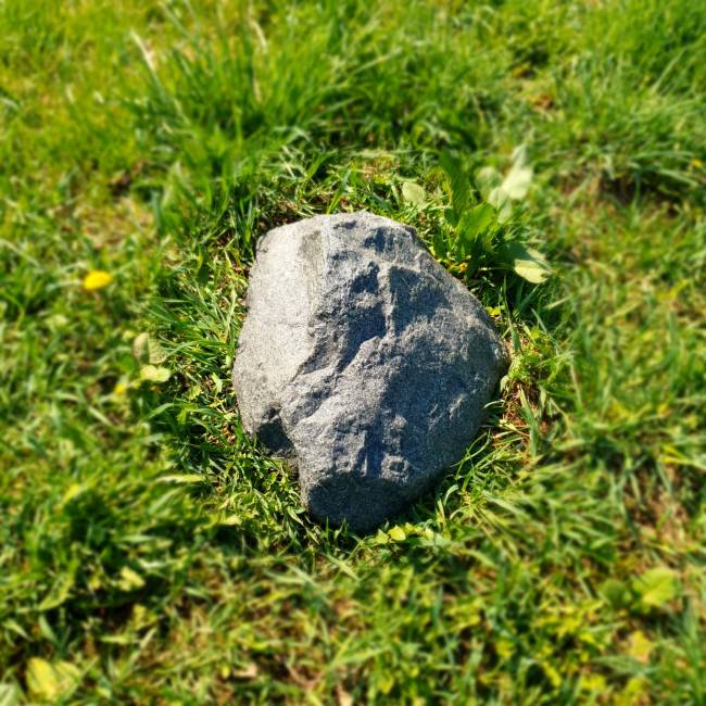 Искусственный валун "ЛЮКС", D30-2, темно-серый