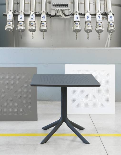 Подстолье пластиковое Clip белый 540х540х745 мм Подстолье пластиковое Clip белый 540х540х745 мм