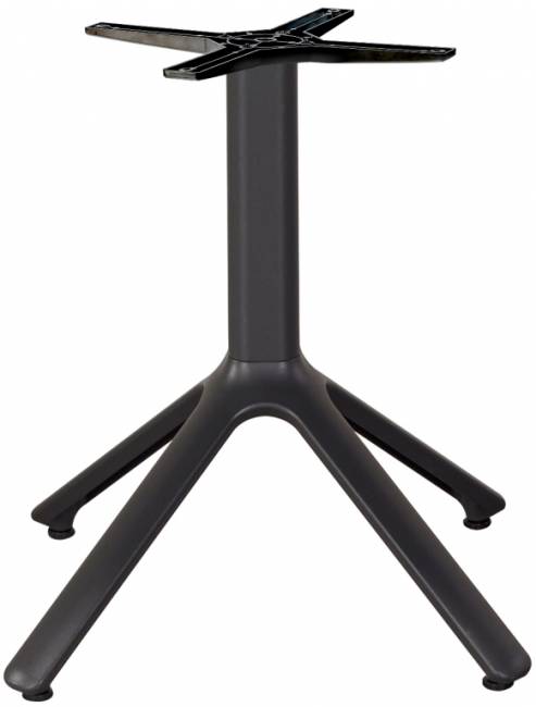 Подстолье металлическое Nemo антрацит 510х510х500 мм