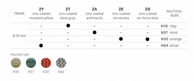 Качели плетеные Lisa Swing терракотовый, оранжевый 1450х1200х2220 мм