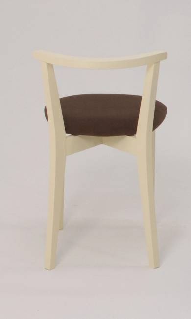 Стул Франк слоновая кость коричневый