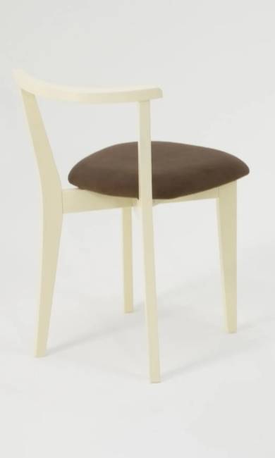 Стул Франк слоновая кость коричневый