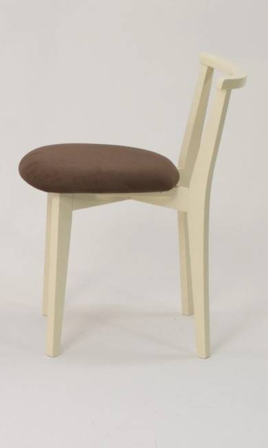 Стул Франк слоновая кость коричневый