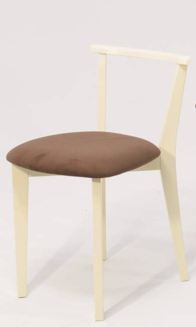 Стул Франк слоновая кость коричневый