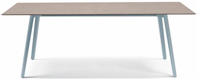 Стол ламинированный Squid голубой, тортора шпатель 2090х1000х730 мм