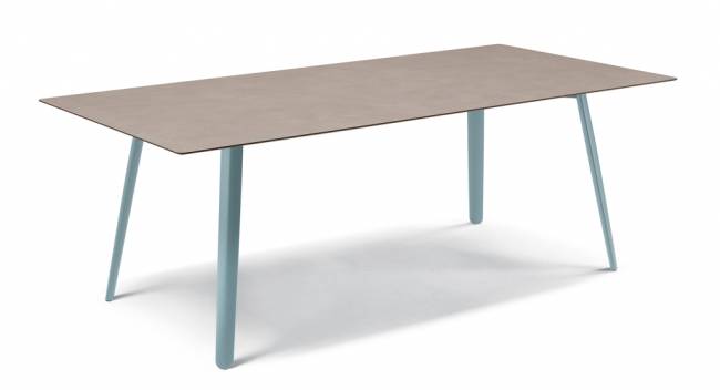 Стол ламинированный Squid голубой, тортора шпатель 2090х1000х730 мм