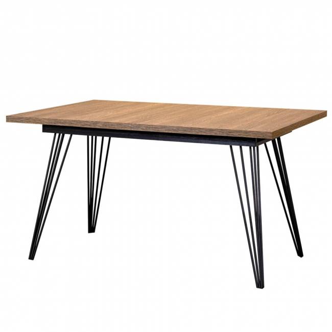 Стол Fusion раздвижной 140-180x90x75см, Дуб Навара