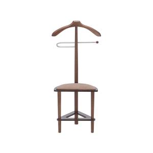 Вешалка со стулом Leset Атланта Орех Коричневый Орех
