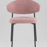 Стул Evan шенилл пыльно-розовый