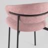 Стул Evan шенилл пыльно-розовый