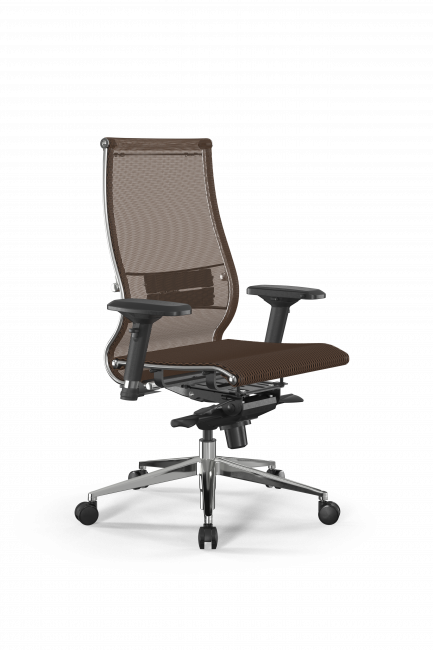 Кресло Samurai L2-5D - TS /Kc00/Nc00/D04P(M06.B32.G11.W03), св.коричневый-серый