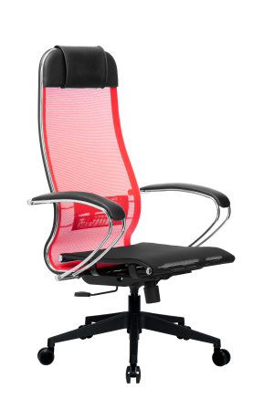 Кресло МЕТТА-4(MPRU)/подл.131/осн.002, красный