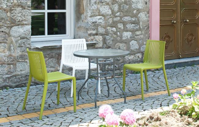 Стул пластиковый Cool зеленый 540х560х820 мм