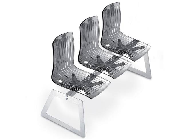 Система с тремя сиденьями X-Treme Bench 1500х540х840 мм