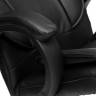 Кресло OREON черный/черный перфорированный кож/зам
