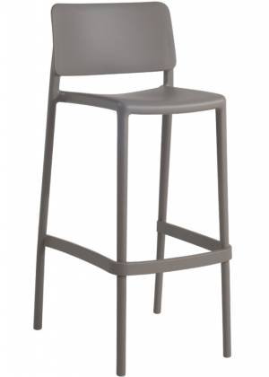 Стул пластиковый барный Joy-S Bar 75 тортора 478х507.5х994 мм