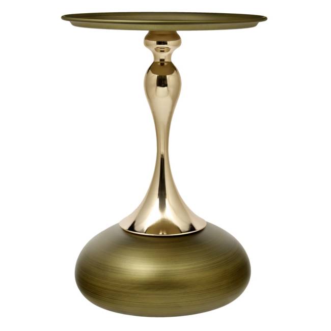 Кофейный столик Angel 40x55см, латунь, металл