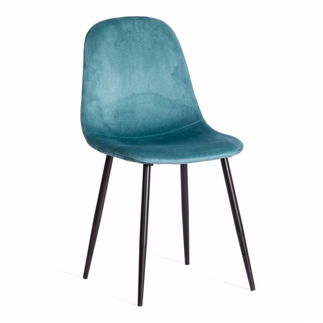Стул BREEZE (mod. 4724) / 1 шт. в упаковке вельвет/металл, 44 х 53 х 87 см, Light pale green (тёмно-бирюзовый ) HLR60 / черный Light pale green (тёмно-бирюзовый ) HLR60 / черный вельвет/металл