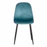 Стул BREEZE (mod. 4724) / 1 шт. в упаковке вельвет/металл, 44 х 53 х 87 см, Light pale green (тёмно-бирюзовый ) HLR60 / черный Light pale green (тёмно-бирюзовый ) HLR60 / черный вельвет/металл