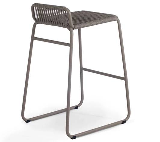 Стул барный плетеный Riva тортора 520х580х850 мм Стул барный плетеный Riva тортора 520х580х850 мм