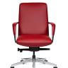 Кресло офисное / Нэо LB / Neo LB / красная кожа / алюминиевая база Кресло офисное / Нэо LB / Neo LB / красная кожа / алюминиевая база