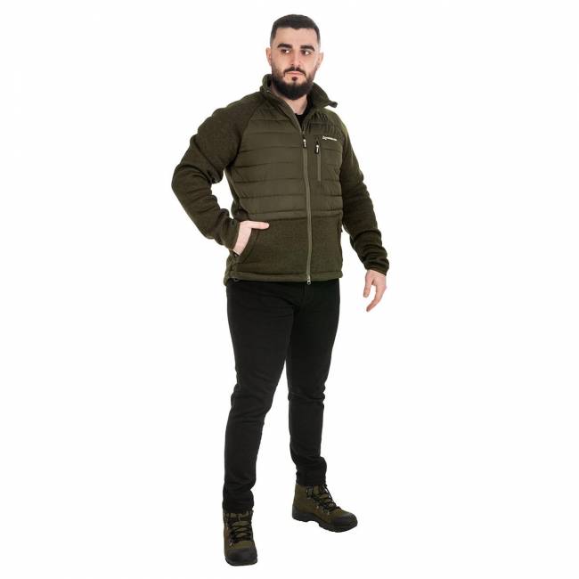 Толстовка флисовая Frant цвет хаки XL (N-TN-005-XL) NISUS