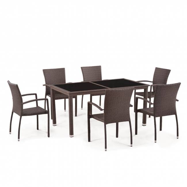 Комплект мебели из искусственного ротанга T246BY274B Комплект мебели из искусственного ротанга T246BY274B