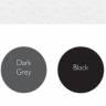 Шезлонг-лежак пластиковый Slim темно-серый 1800х720х700 мм