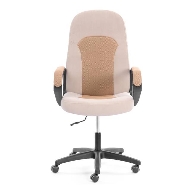 Кресло Parma/Парма (22) велюр/ткань, бежевый/бронза, 7/TW-21 бежевый/бронза велюр/ткань