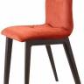 Стул с обивкой Natural Alice Pop дымчатый бук, красный 510х460х840 мм