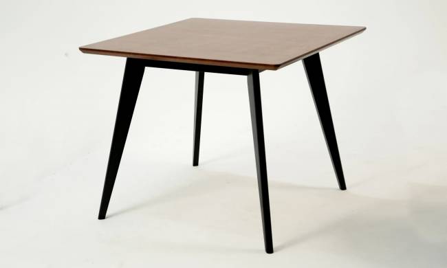 Стол Сканди М 90 чёрное дерево/орех Стол Сканди М 90 чёрное дерево/орех
