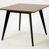 Стол Сканди М 90 чёрное дерево/орех Стол Сканди М 90 чёрное дерево/орех