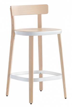 Стул деревянный полубарный Folk 430х430х870 мм