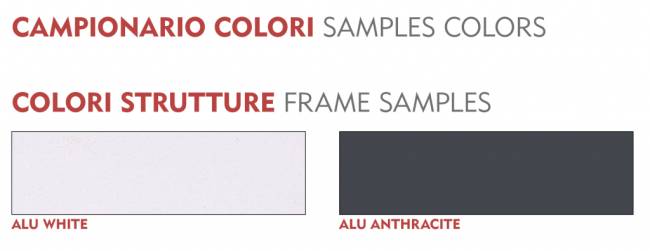 Стол металлический раздвижной Panarea антрацит 2000-3000х1100х760 мм