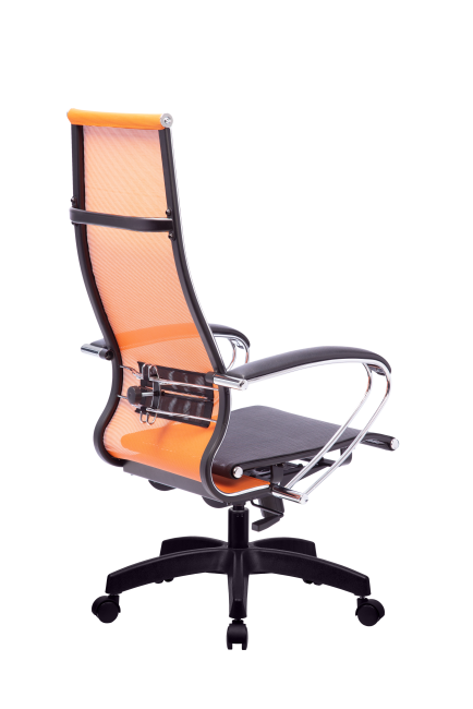 Кресло МЕТТА-7(MPRU)/подл.131/осн.001, оранжевый