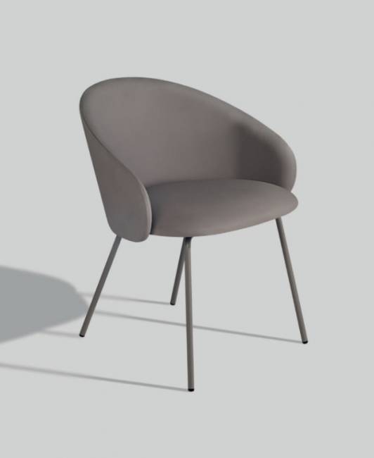 Кресло с обивкой Glera-K ML 590х570х820 мм