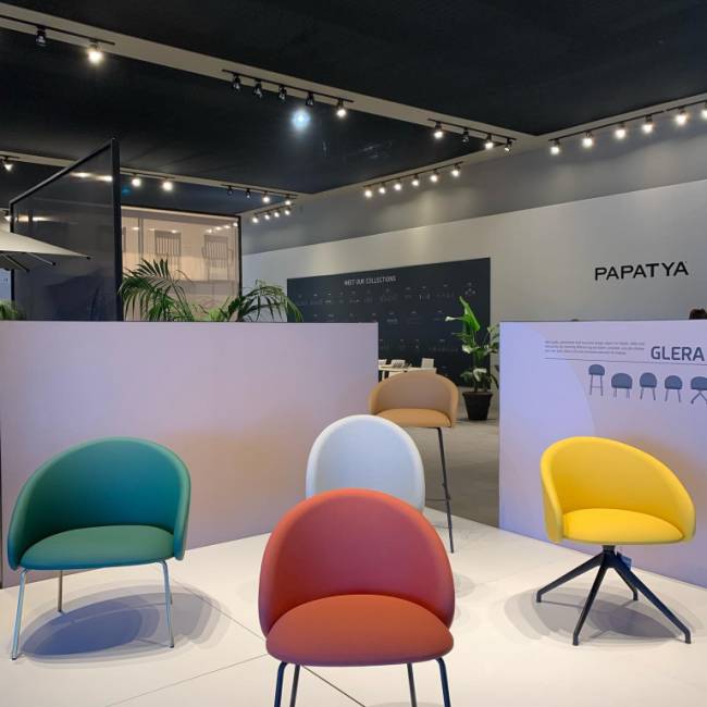 Кресло с обивкой Glera-K ML 590х570х820 мм