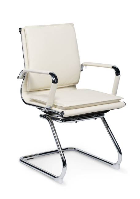 Кресло офисное / Харман CF только Москва / УЦЕНКА  ivory / слоновая кость экокожа