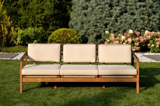 Диван из акации CALISTO 3-х местный  Joygarden