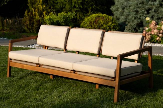 Диван из акации CALISTO 3-х местный  Joygarden