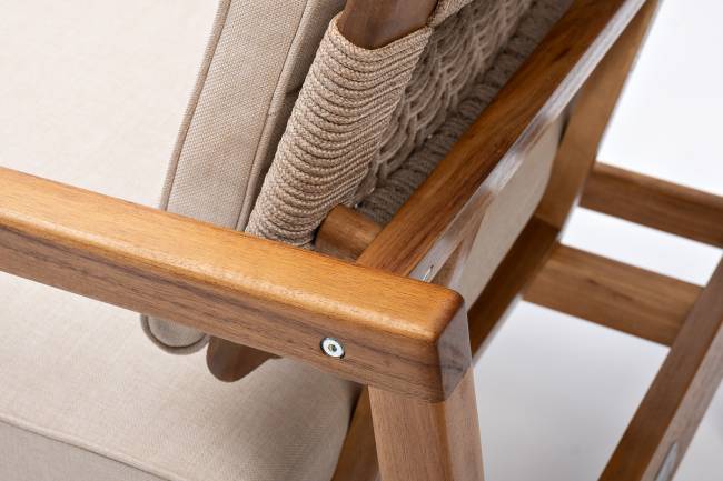 Диван из акации CALISTO 3-х местный  Joygarden