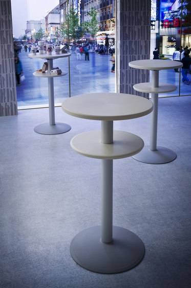 Стол пластиковый барный Tkitt DPBT54 Ø600х1110 мм