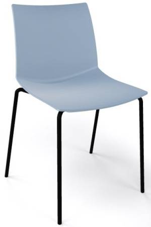 Стул пластиковый Kanvas NA бледно-синий 470х500х790 мм