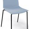 Стул пластиковый Kanvas NA бледно-синий 470х500х790 мм Стул пластиковый Kanvas NA бледно-синий 470х500х790 мм