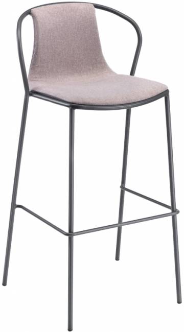 Стул барный с обивкой Kasia Stool 76 490х360х1010 мм Стул барный с обивкой Kasia Stool 76 490х360х1010 мм