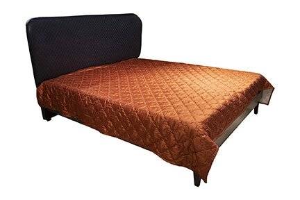 Кровать Рэдон, MK-6200-DC, двуспальная, 180х200 см, Темный кофе