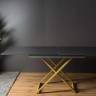 Стол-трансформер Левмар Cross P03/S90 Антрацит/золото